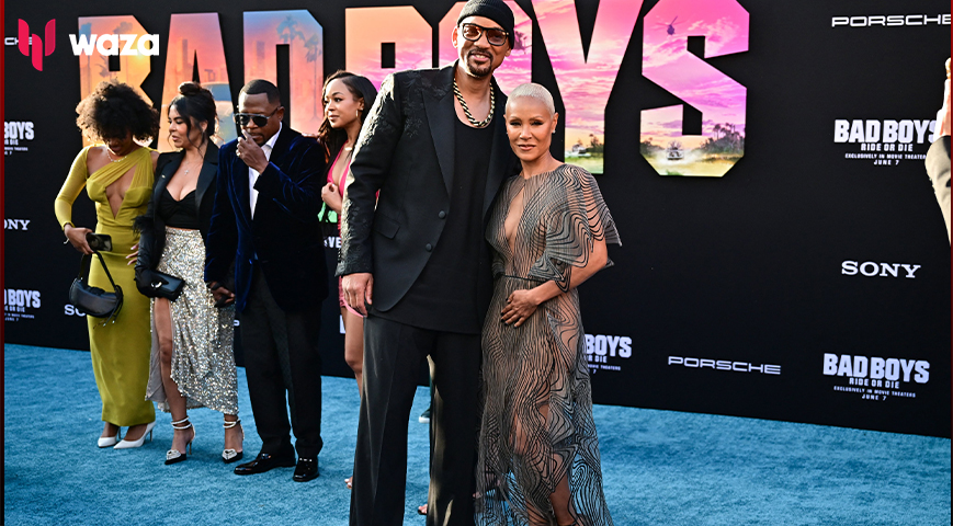 Will Smith and Jada Pinkett Smith Attend ‘Bad Boys: Ride or Die’ Red Carpet Together